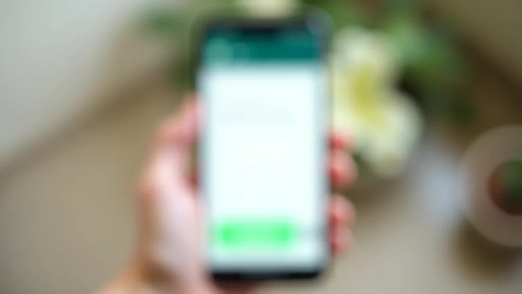 WhatsApp tērzēšanas logs ar teksta lodziņu un sūtīšanas pogu, draudzīgs ziņu piemērs